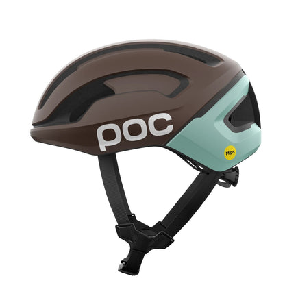 Rennradhelm POC OMNE AIR MIPS Logo Bronze/Blau