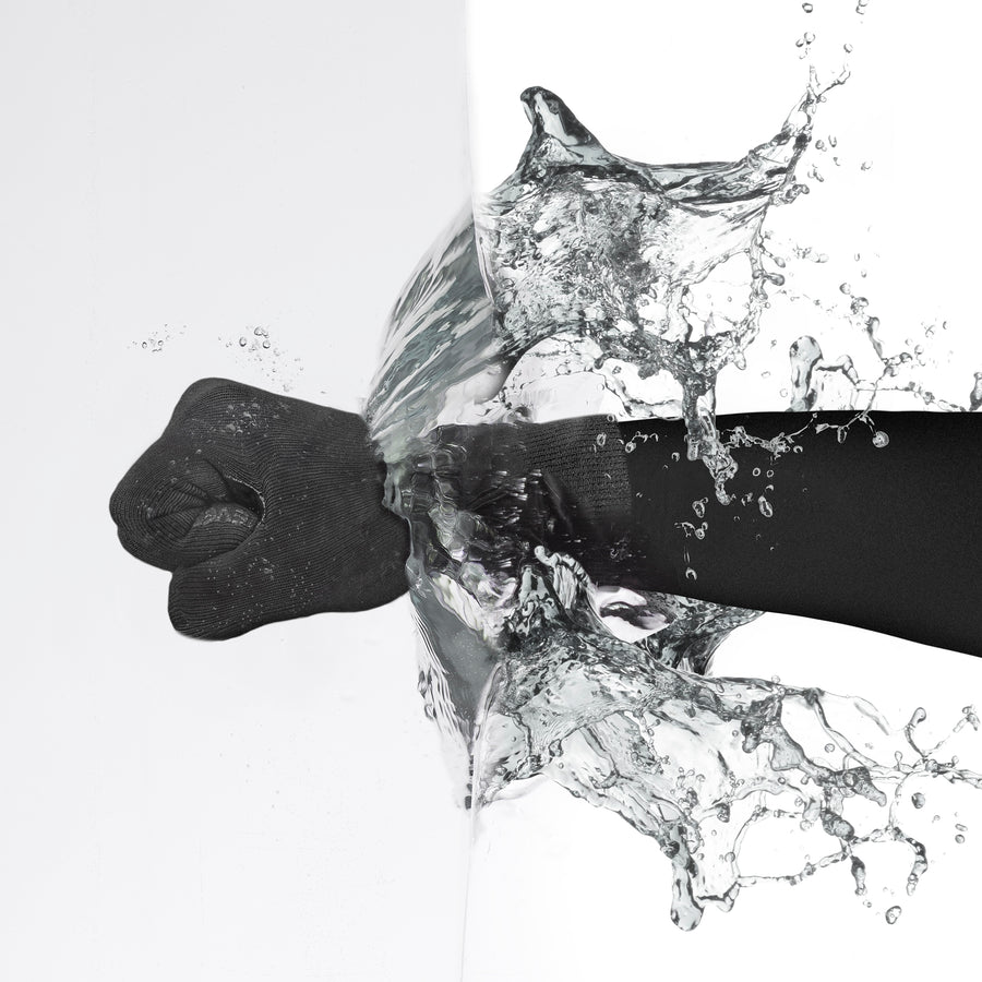 GRIPGRAB WINTERHANDSCHUHE, WASSERDICHT, Schwarz