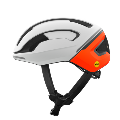 Casque Route POC OMNE BEACON MIPS Blanc/Orange Matt