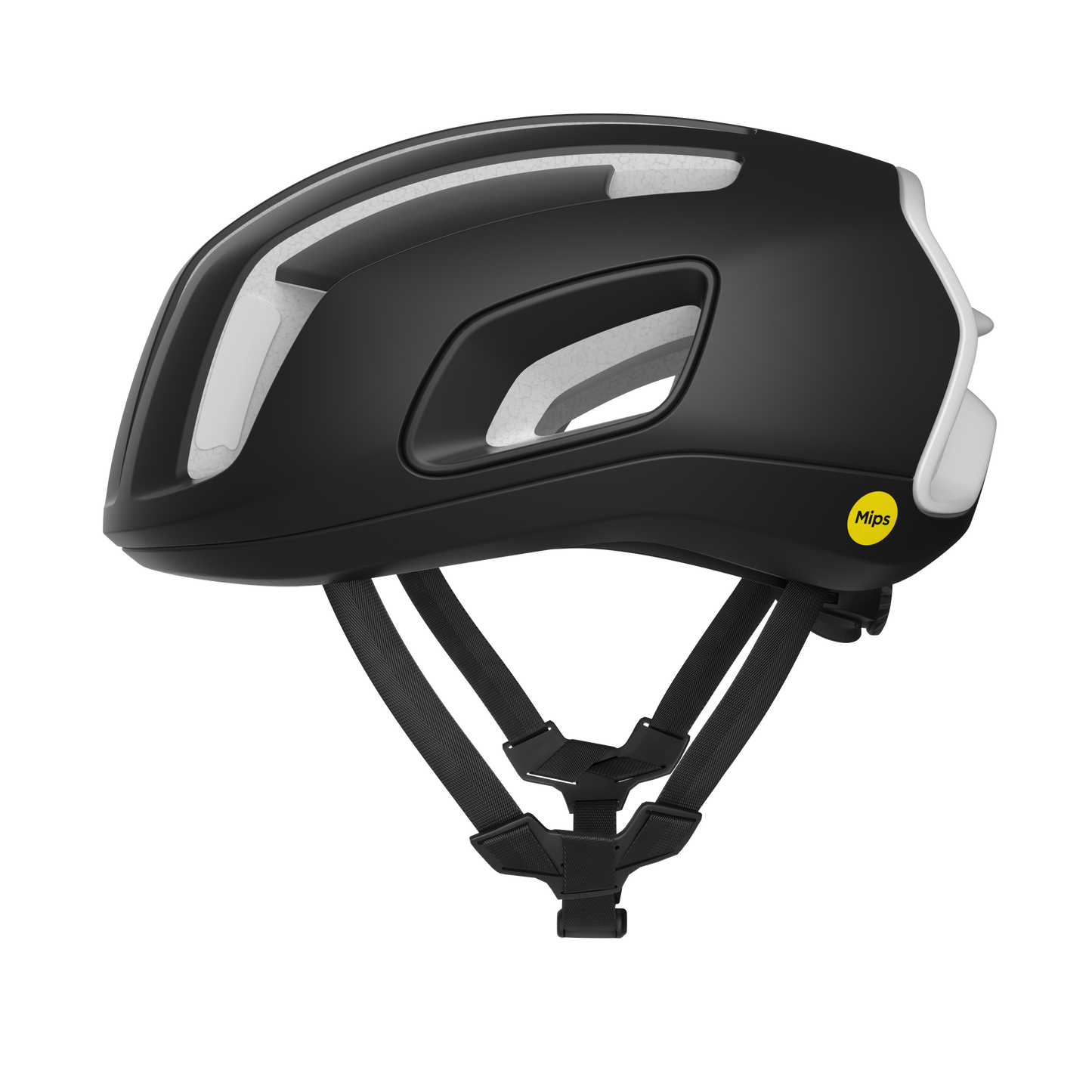 Casque Route POC CYTAL MIPS Noir Matt/Blanc Matt