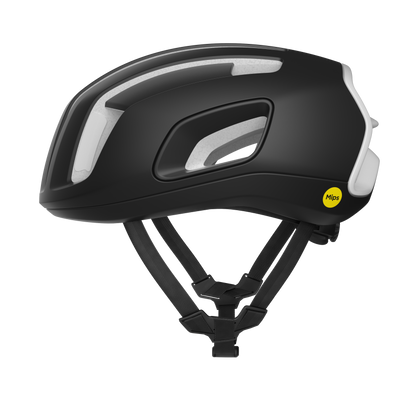 Casque Route POC CYTAL MIPS Noir Matt/Blanc Matt