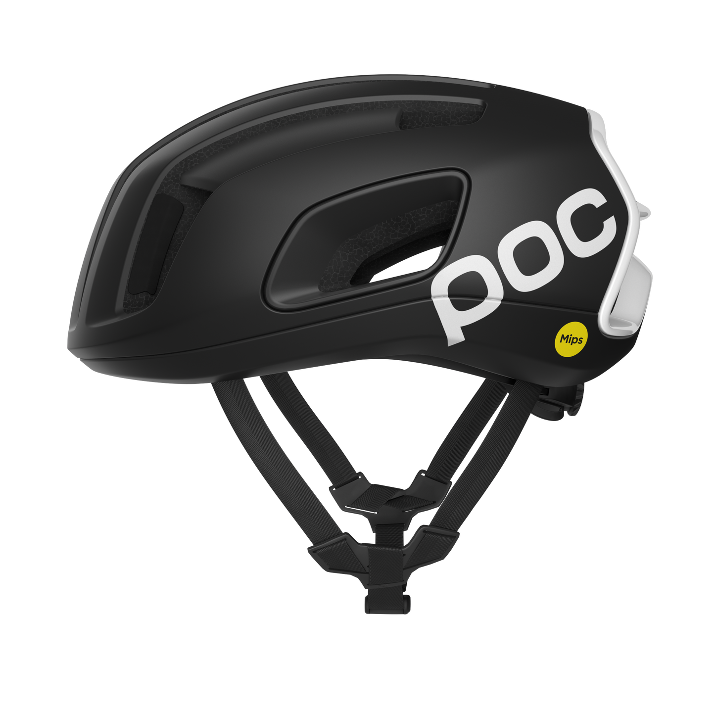 Helm Strasse POC CYTAL MIPS Schwarz/Weiss Matt Logo