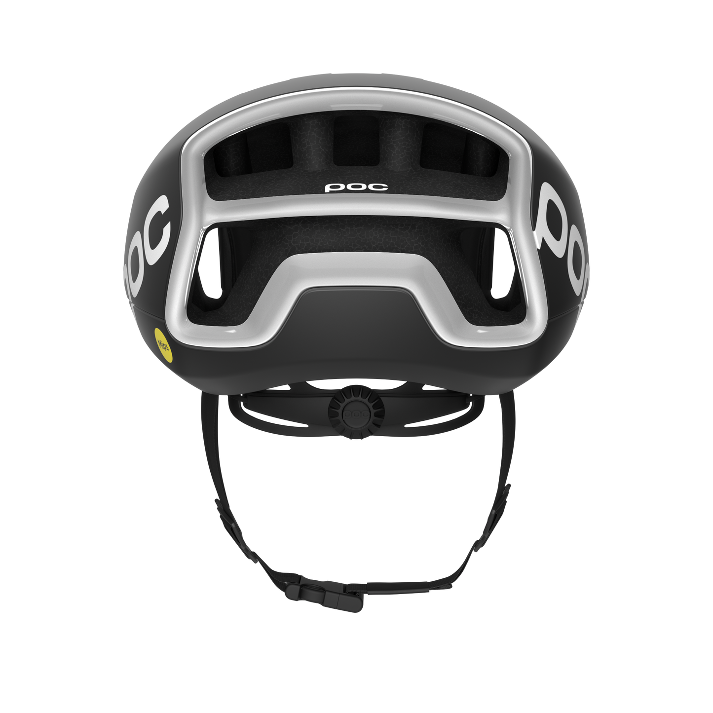 Helm Strasse POC CYTAL MIPS Schwarz/Weiss Matt Logo
