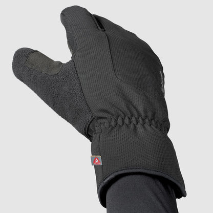 GRIPGRAB NORDIC 2 WINDPROOF DEEP WINTER LOBSTER Handschuhe Schwarz