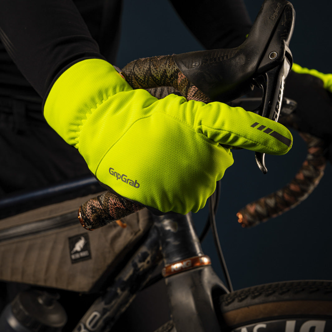 Gants GRIPGRAB NORDIC 2 WINDPROOF DEEP WINTER LOBSTER Jaune