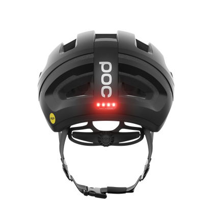 Rennradhelm POC OMNE BEACON MIPS Schwarz Matt