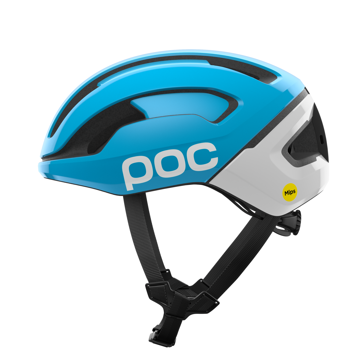 Casque Route POC OMNE BEACON MIPS Bleu/Blanc