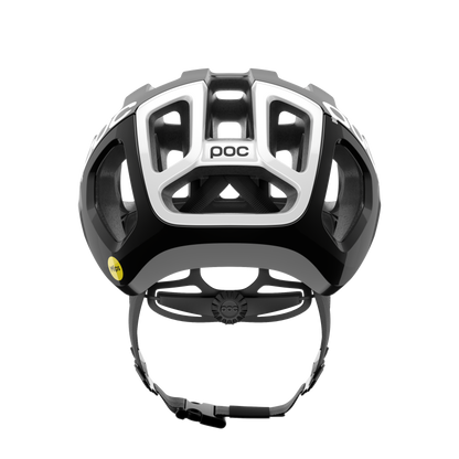 Casque Route POC VENTRAL AIR MIPS Logo Noir/Blanc Matt