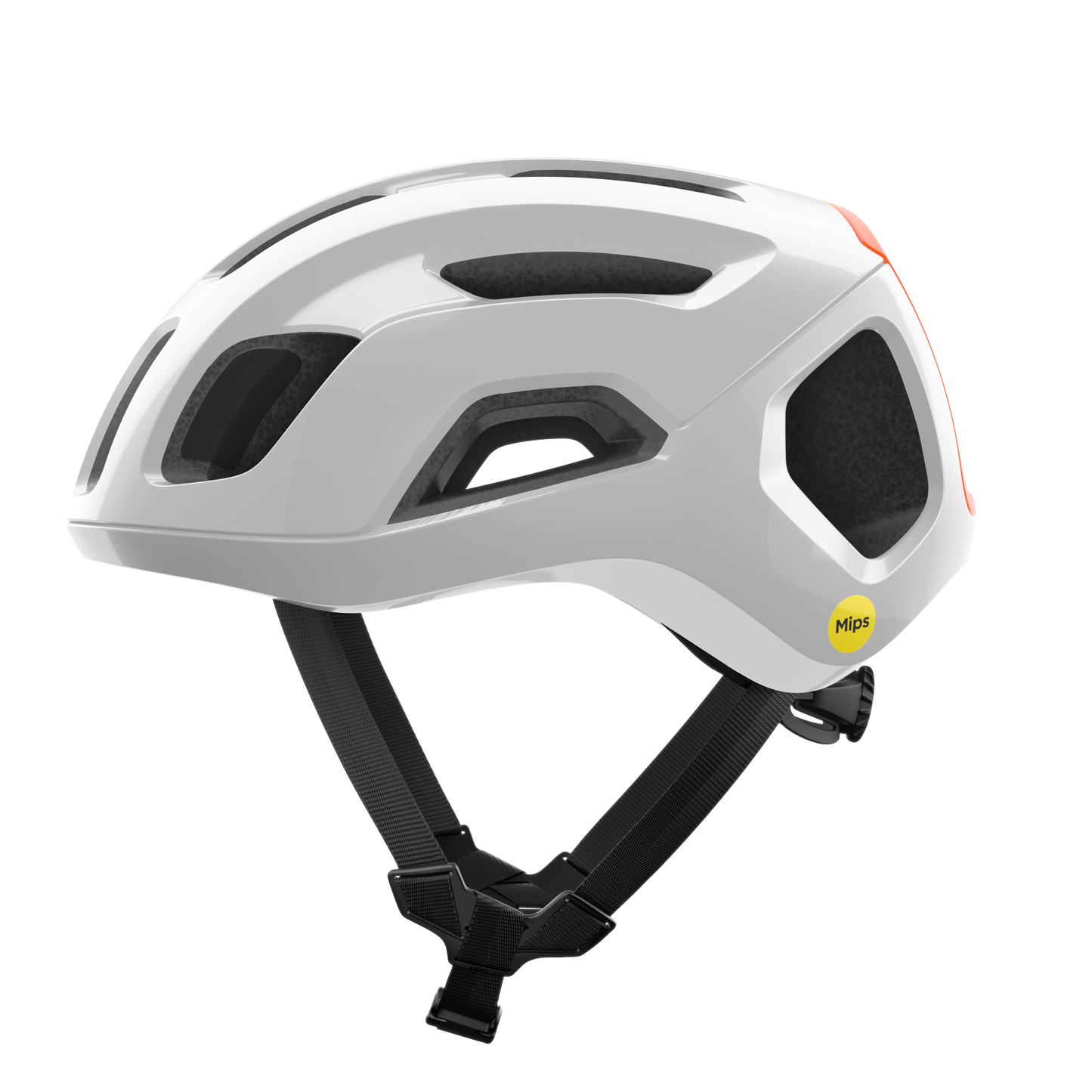 Casque Route POC VENTRAL AIR MIPS Blanc/Orange Fluo