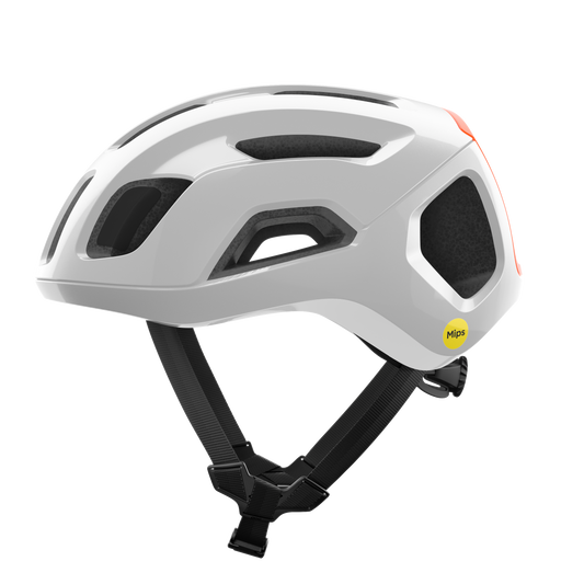 Casque Route POC VENTRAL AIR MIPS Blanc/Orange Fluo