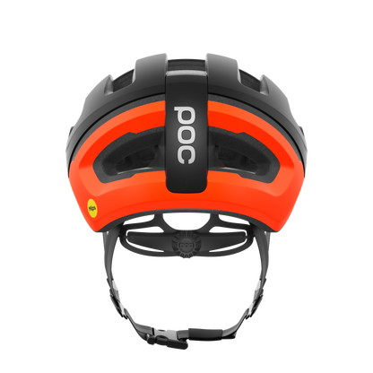 Rennradhelm POC OMNE AIR MIPS Schwarz Matt/Orange Fluo