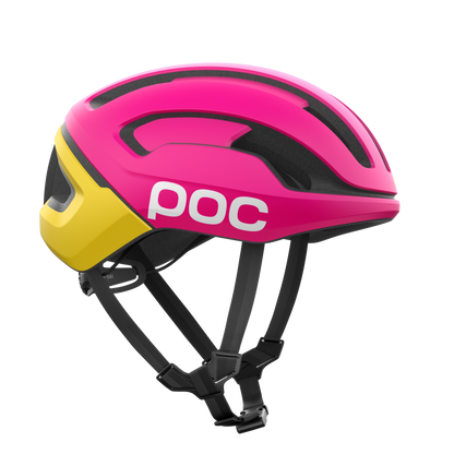 Straßenhelm POC OMNE AIR MIPS Logo Rose/Gelb