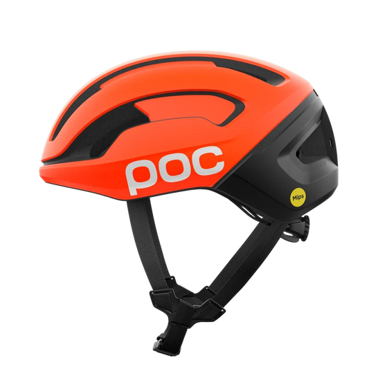 Casque Route POC OMNE BEACON MIPS Orange/Noir Matt