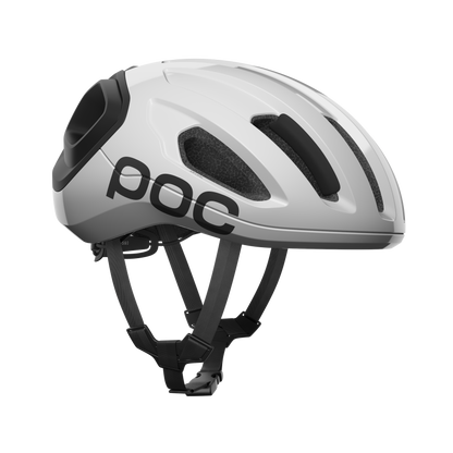Rennradhelm POC AMIDAL MIPS Weiß/Schwarz Matt