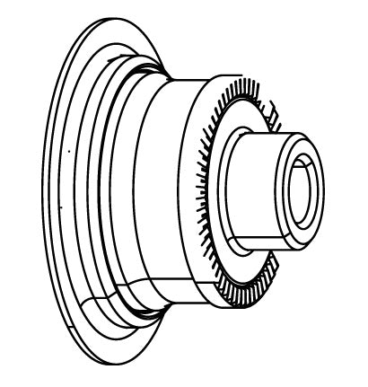 Hinterrad-Achsendkappe ZIPP Cognition antriebsseitig Shimano HG #11.2018.033.002