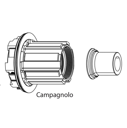 Corps de Roue Libre ZIPP ZR1 Type Campagnolo N3W 13V #11.2018.065.010