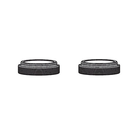 Kit Joints Externes ROCKSHOX 32mm Épaulés (x20) pour Fourche SID/REBA Gris #11.4310.695.000