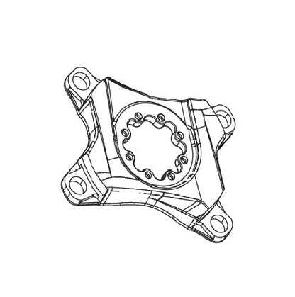 Etoile de Pédalier SRAM FORCE/RED 4 Branches 107mm
