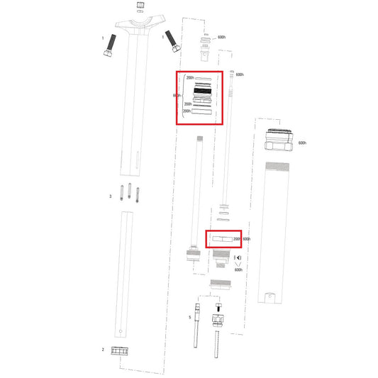 Kit Entretien 200 h/An ROCKSHOX REVERB STEALTH C1-V2 (2020+)