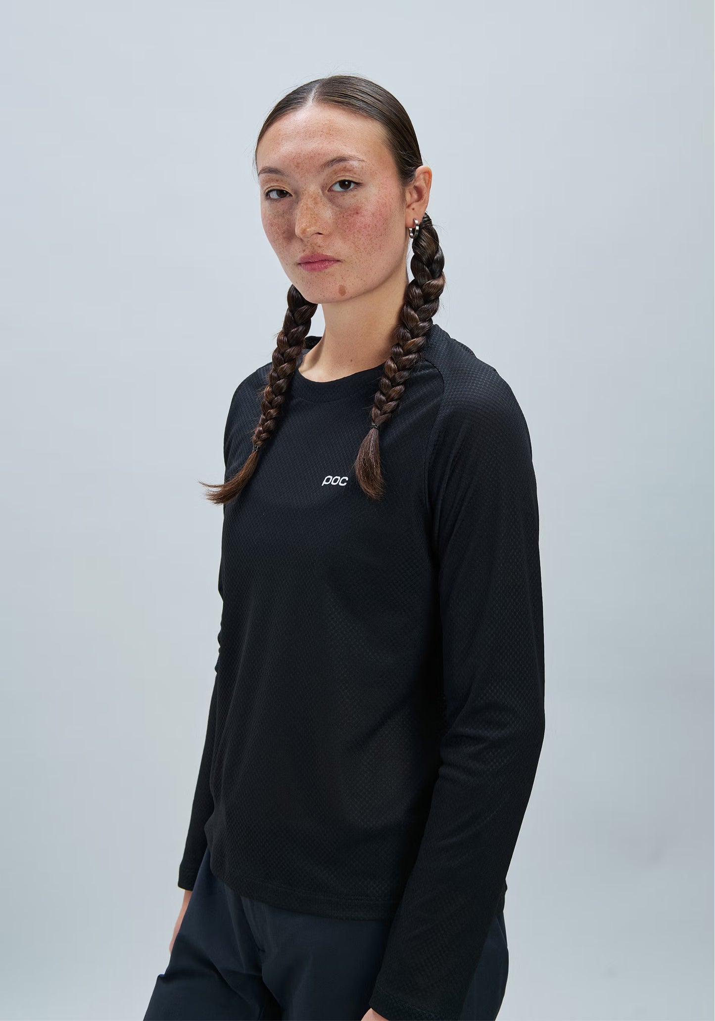 Trikot POC MOTION AIR Langarm Damen Schwarz