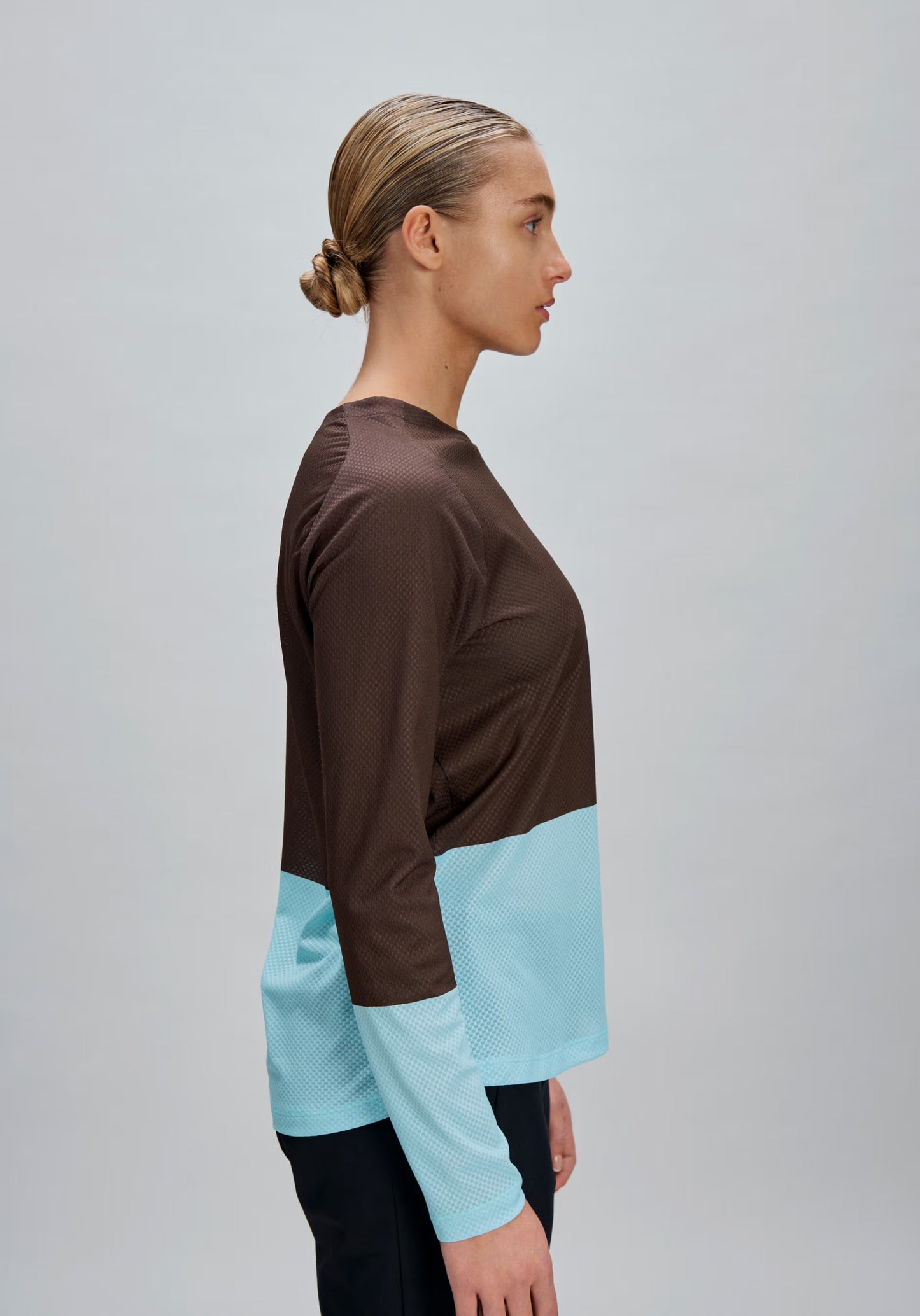 Trikot POC MOTION AIR Langarm Damen Bronze/Blau