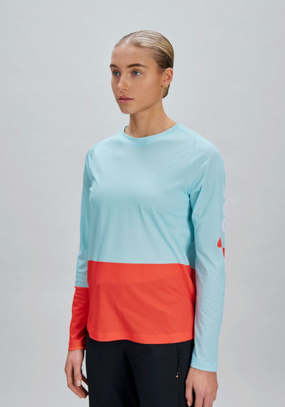Trikot POC MOTION AIR Langarm Damen Blau/Orange