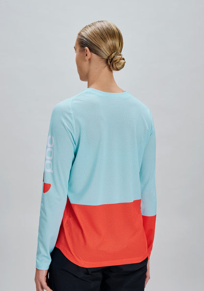 Trikot POC MOTION AIR Langarm Damen Blau/Orange