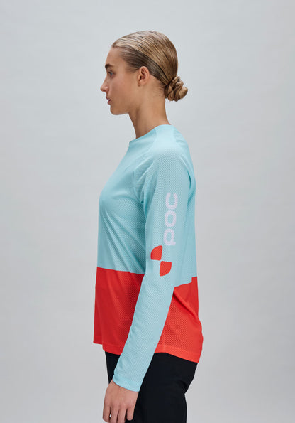 Trikot POC MOTION AIR Langarm Damen Blau/Orange