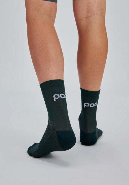 Chaussettes POC CADENCE SHORT Vert