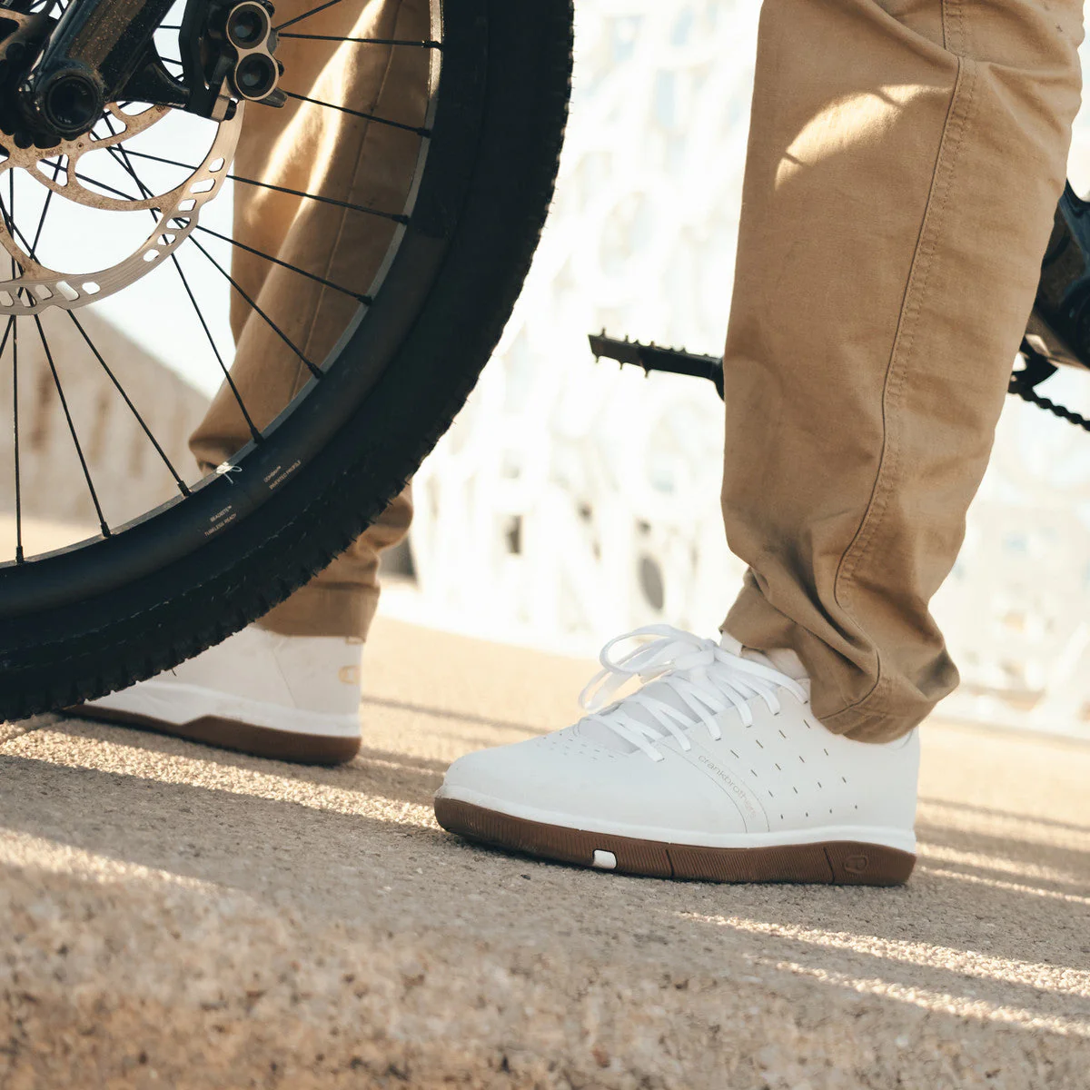CRANKBROTHERS STAMP STREET FABIO WIBMER FLAT MTB-Schuhe Weiß