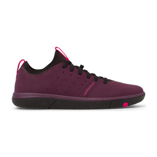 Chaussures VTT CRANKBROTHERS STAMP STREET FABIO WIBMER FLAT Violet – fond blanc, cadrage harmonisé