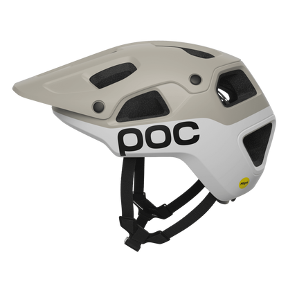 MTB-Helm POC CULARIS PURE Grau/Weiß