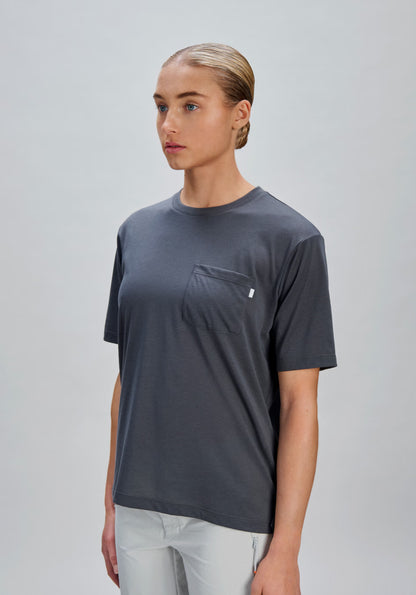 POC MOTION Kurzarm-Trikot Damen Grau