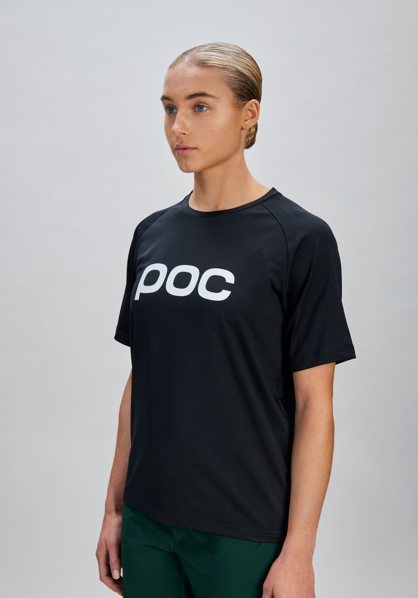 POC REFORM ENDURO Trikot Kurzarm Frau Schwarz