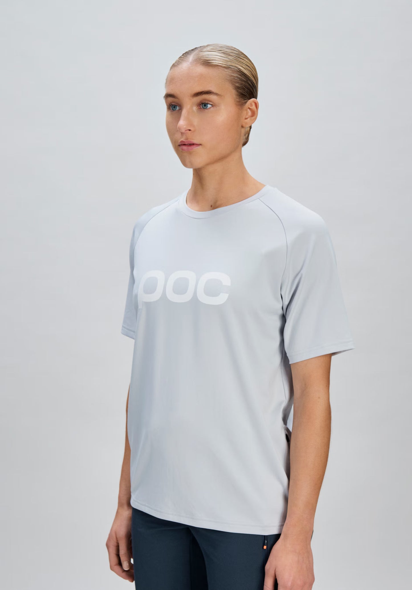 POC REFORM ENDURO Trikot Kurzarm Frau Hellgrau