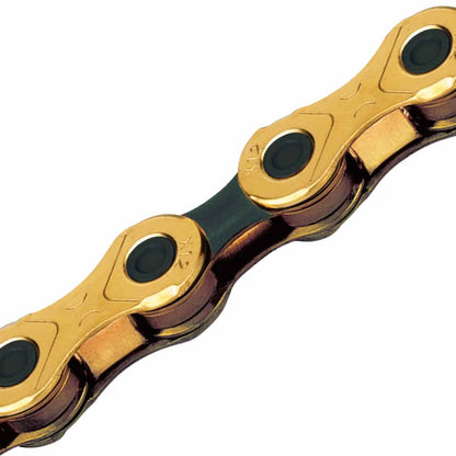 12-Gang-Kette KMC X12 Ti-N Schwarz/Gold