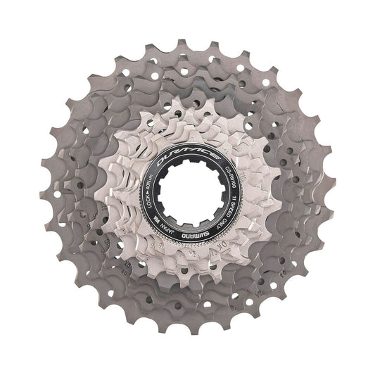 SHIMANO DURA-ACE R9100 11-fach-Kassette – Hauptfoto vor weißem Hintergrund