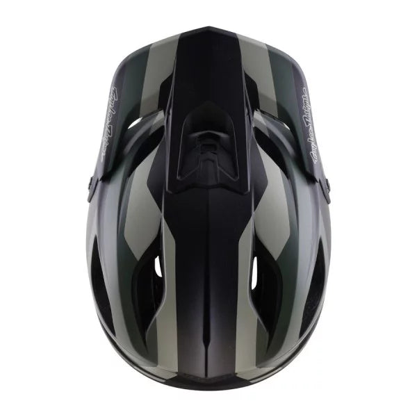 Casque VTT TROY LEE DESIGNS STAGE 2 HIGH VIZ Kaki/Charcoal