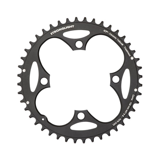 Äußeres Kettenblatt STRONGLIGHT CT² 9-fach, 4-Loch, 104 mm — Kettenblatt auf weißem Hintergrund