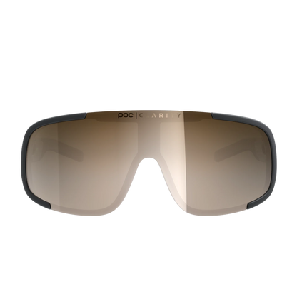 POC ASPIRE Brille Schwarz Glas Clarity Trail Partly Sunny Silver