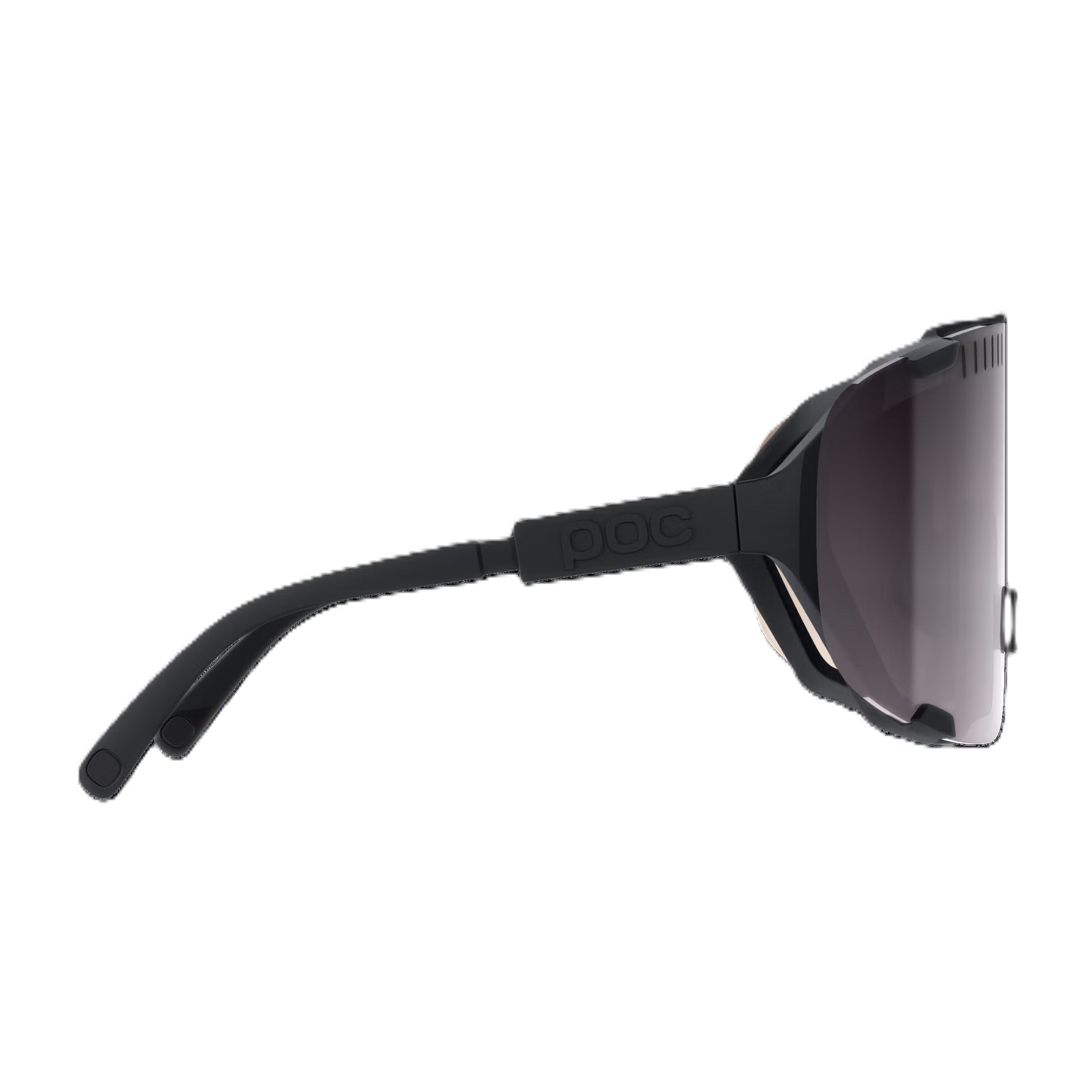 POC DEVOUR Brille Schwarz Clarity Trail Partly Sunny Silver Glas