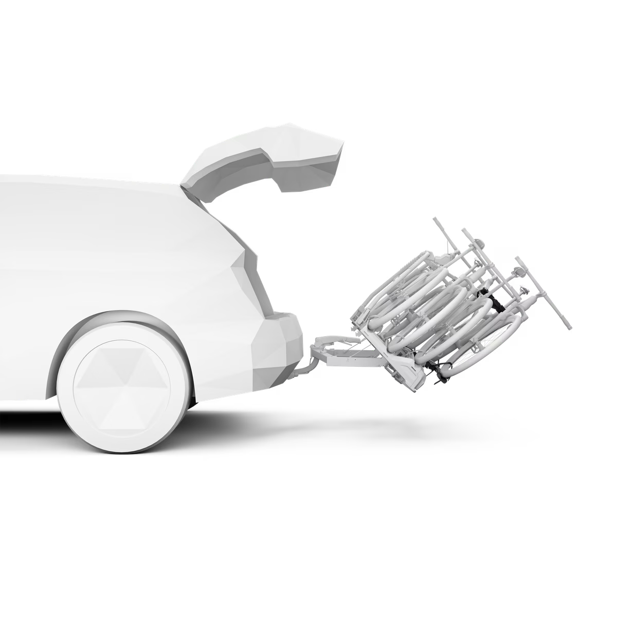 Fahrradadapter für THULE VELOSPACE 3 Fahrradträger