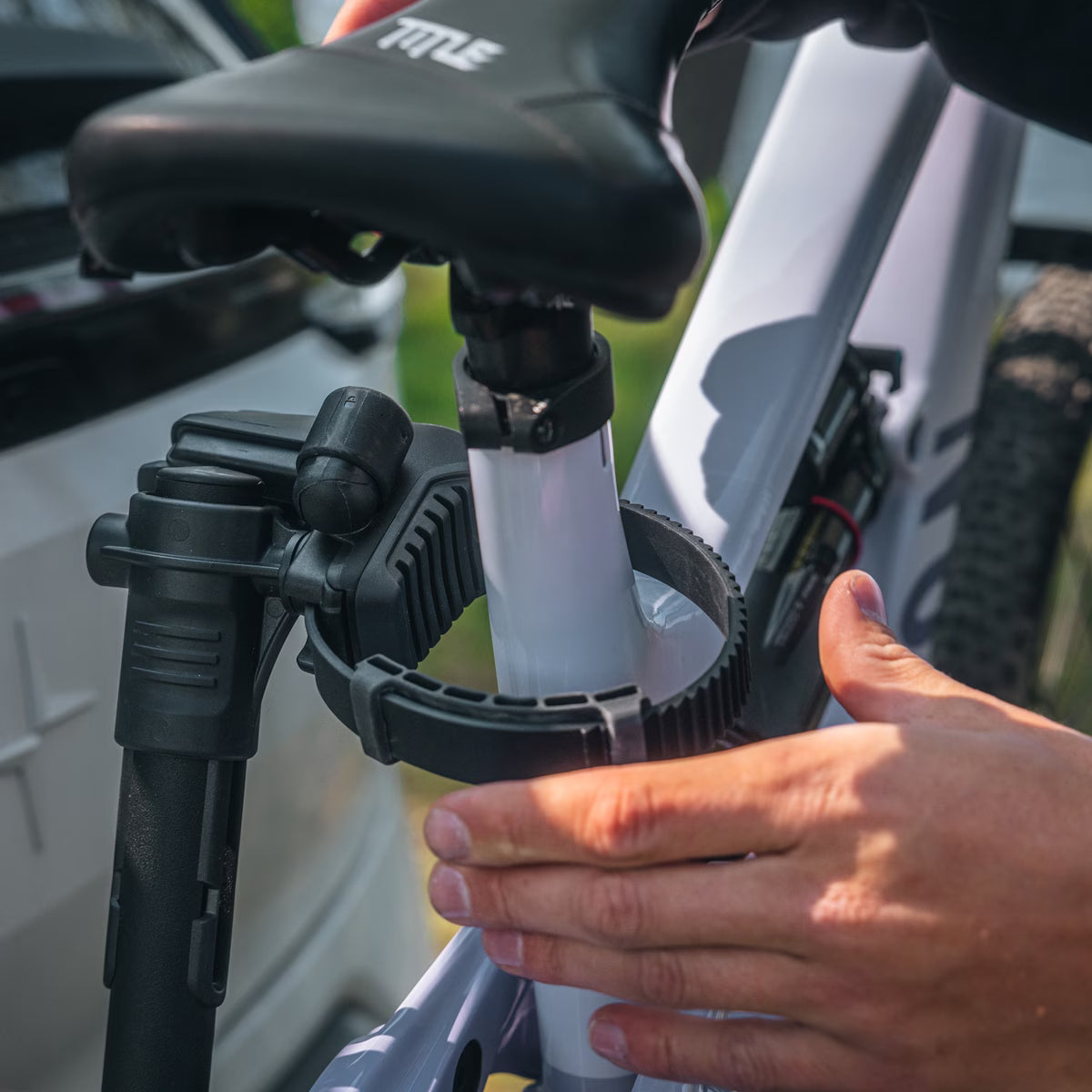 Fahrradträger THULE VELOLITE 1 Fahrrad auf Anhängerkupplung