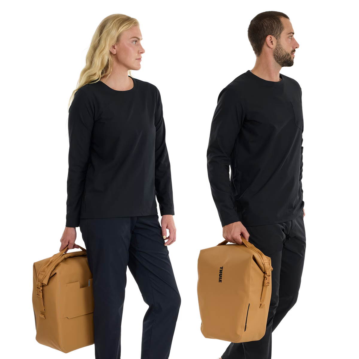 Paire de Sacoches de Porte-Bagages THULE SHIELD 22 L Orange