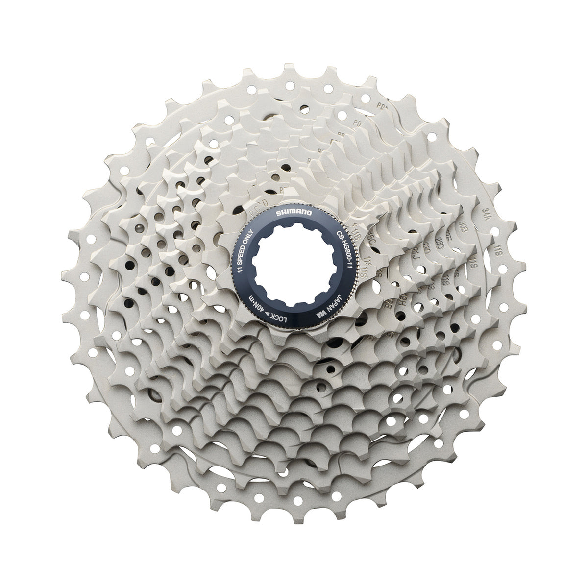 Cassette 11V SHIMANO ULTEGRA HG800 – photo principale sur fond blanc