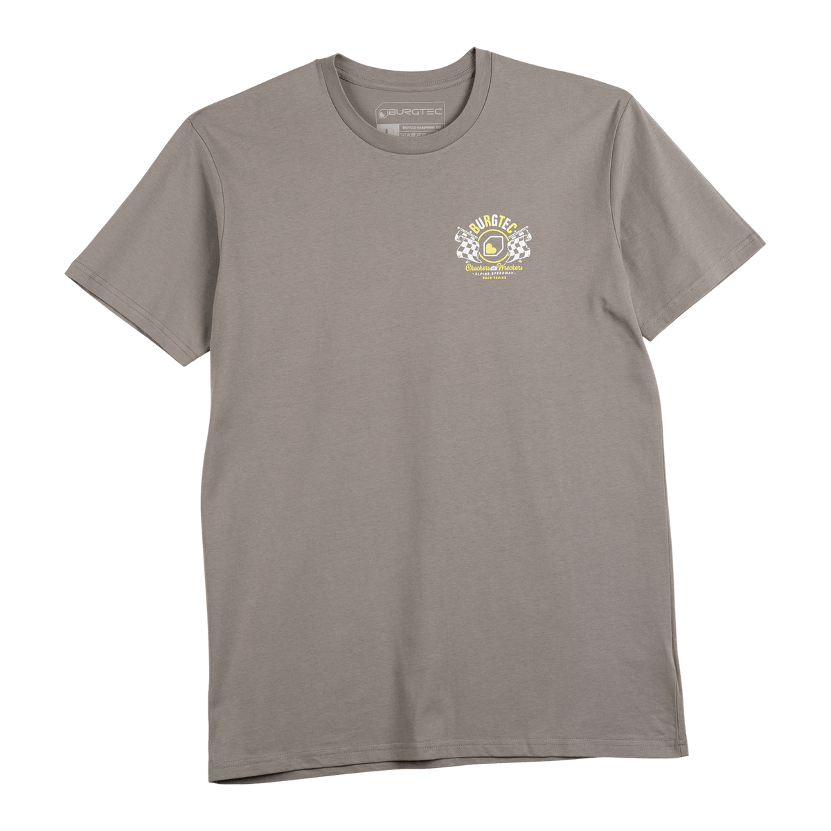 T-Shirt BURGTEC ALPINE SPEEDWAY Gris