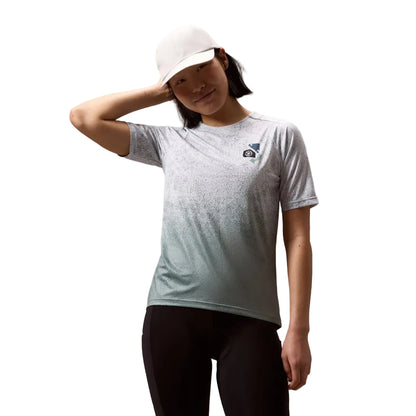 ENDURA SINGLETRACK PRINT Kurzarm-Trikot Damen Aero Blue