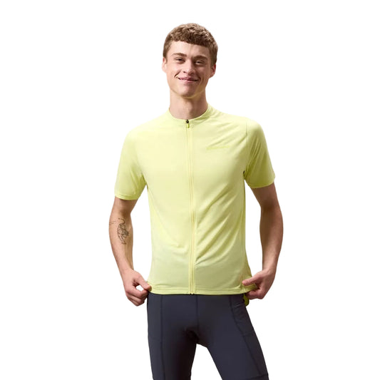 ENDURA LOOP ZIPPED Trikot Kurzarm Oilseed