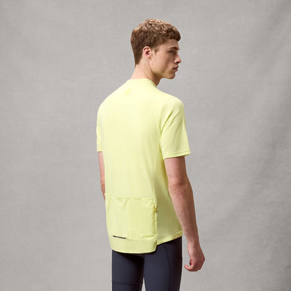 Trikot ENDURA LOOP ZIPPED Kurzarm Oilseed