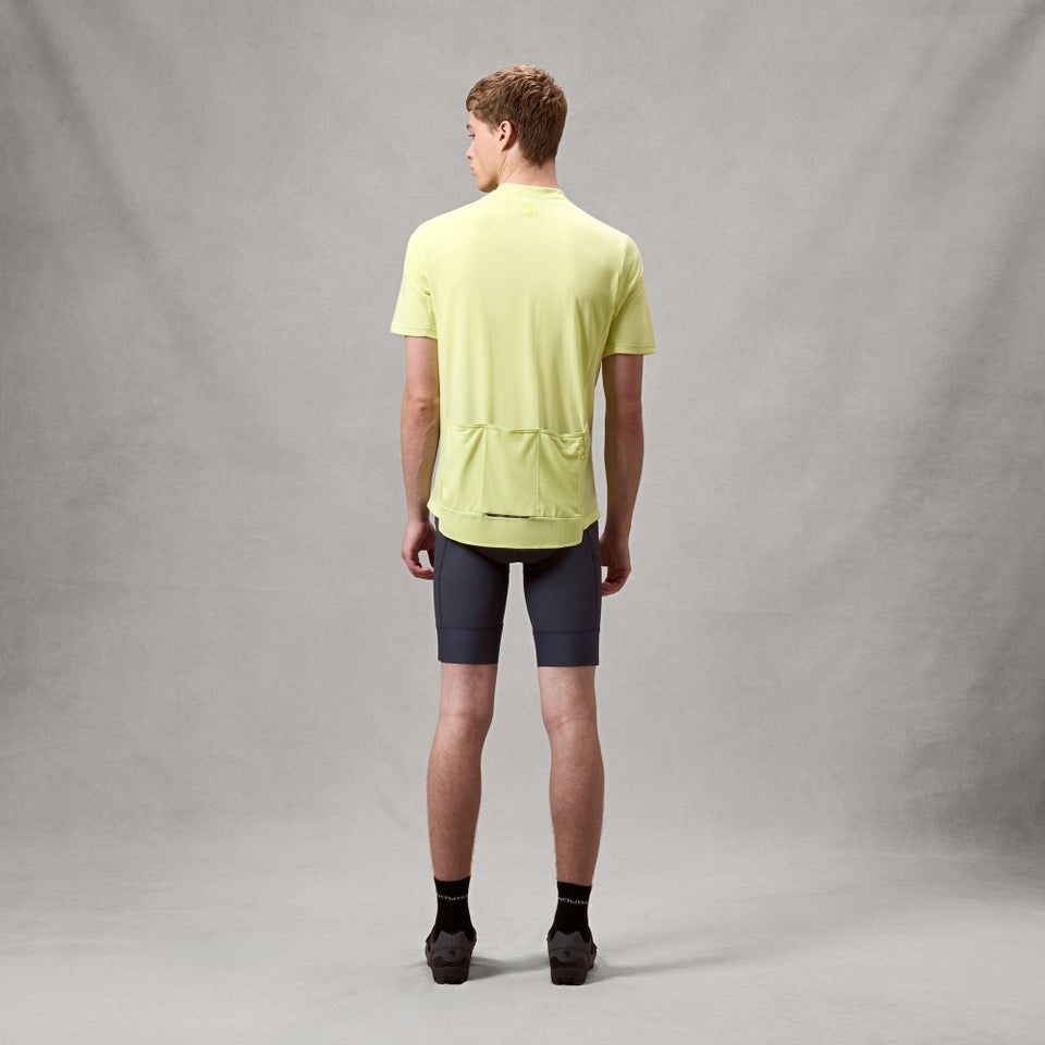 ENDURA LOOP ZIPPED Trikot Kurzarm Oilseed